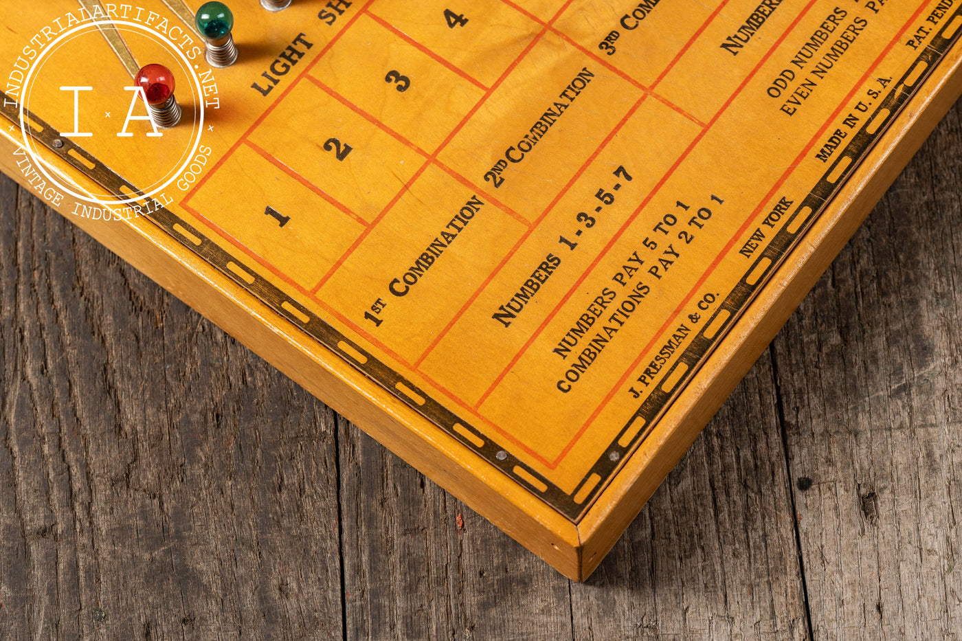 Vintage Electric Speed Classic Tabletop Game