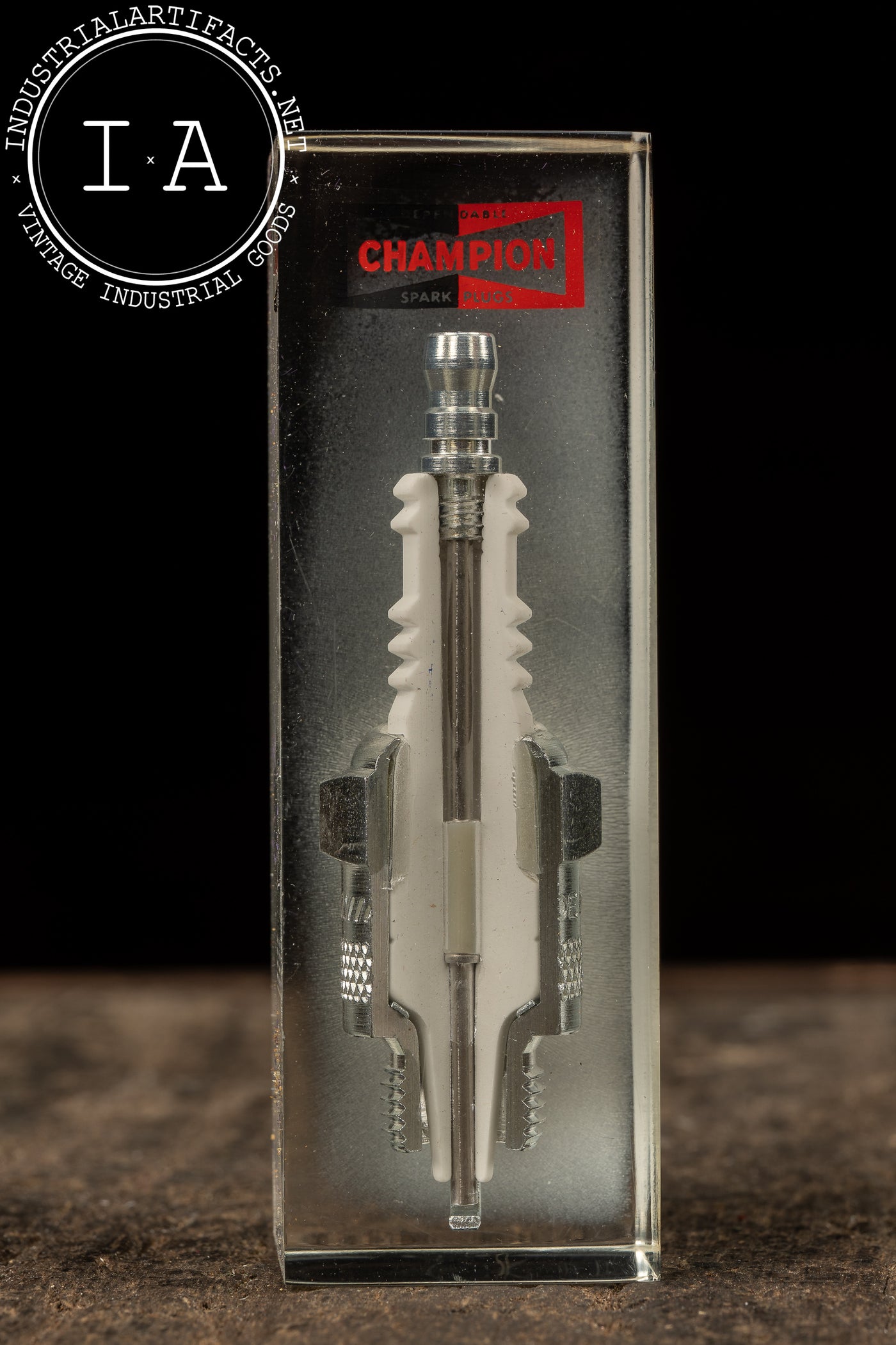 Vintage Champion Spark Plugs Salesmans Kit