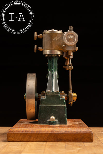 Early 20th Century Stuart Vertical Steam Engine