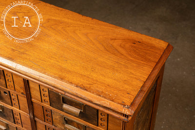 Late 19th Century Birds Eye Maple-Faced Cabinet