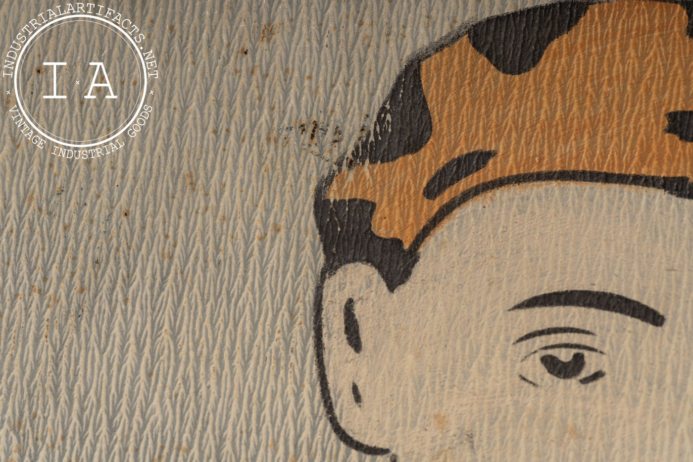 Early 20th Century Hand-Painted "F. L. Grant" Tin Ithaca Sign