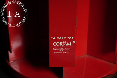 Vintage Revolving Boot Polish Display by Kiwi