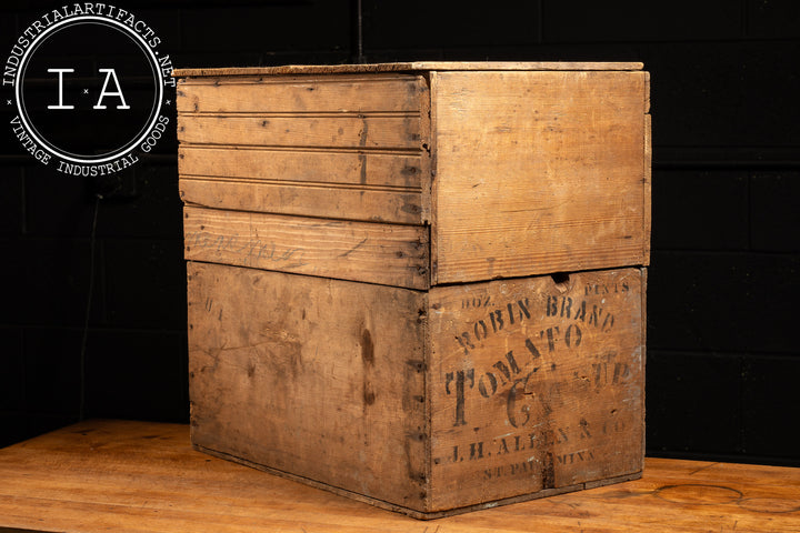 イギリス アンティーク WOODEN CRATE