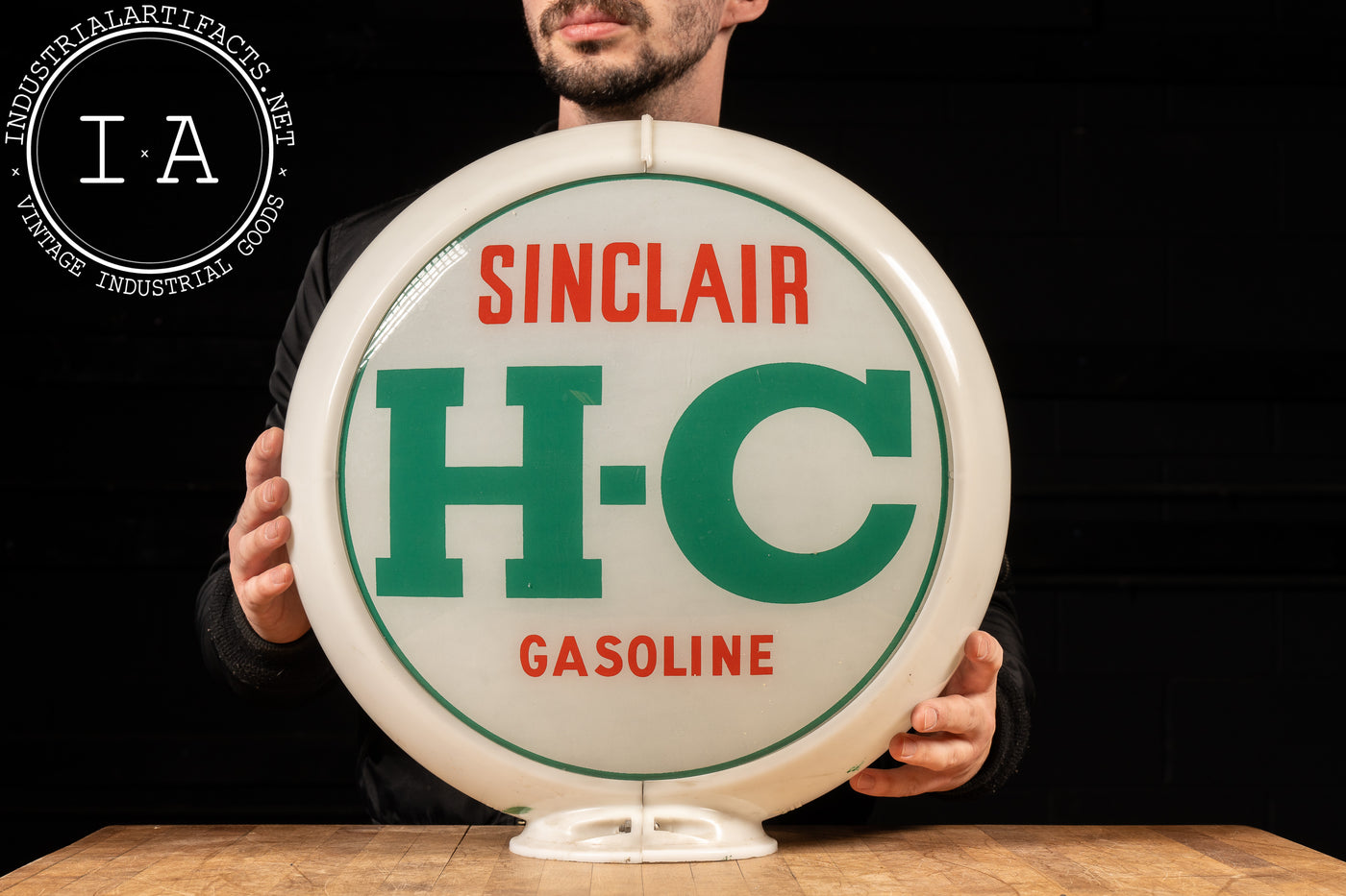 Vintage Sinclair H-C Gas Pump Globe