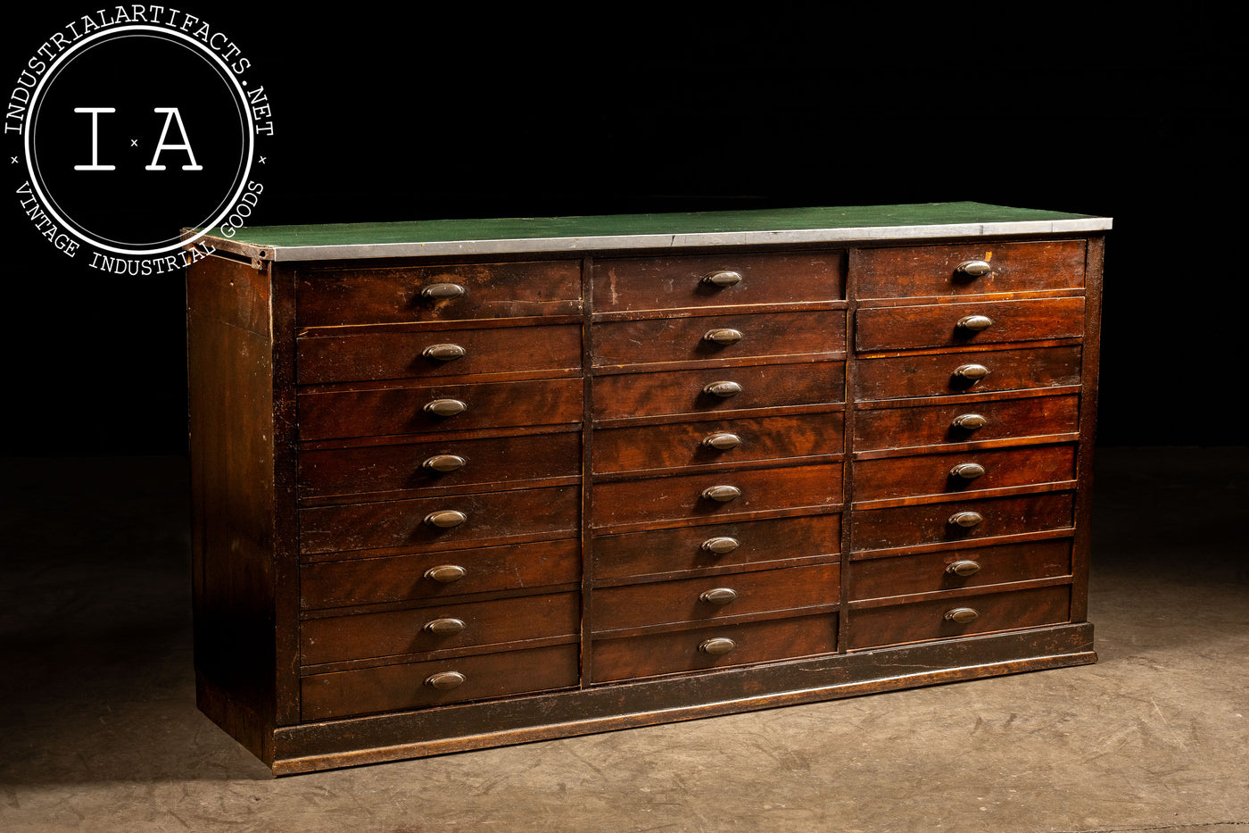 Large Antique Apothecary Cabinet