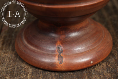 19th Century Turned Wood Apothecary Mortar & Pestle