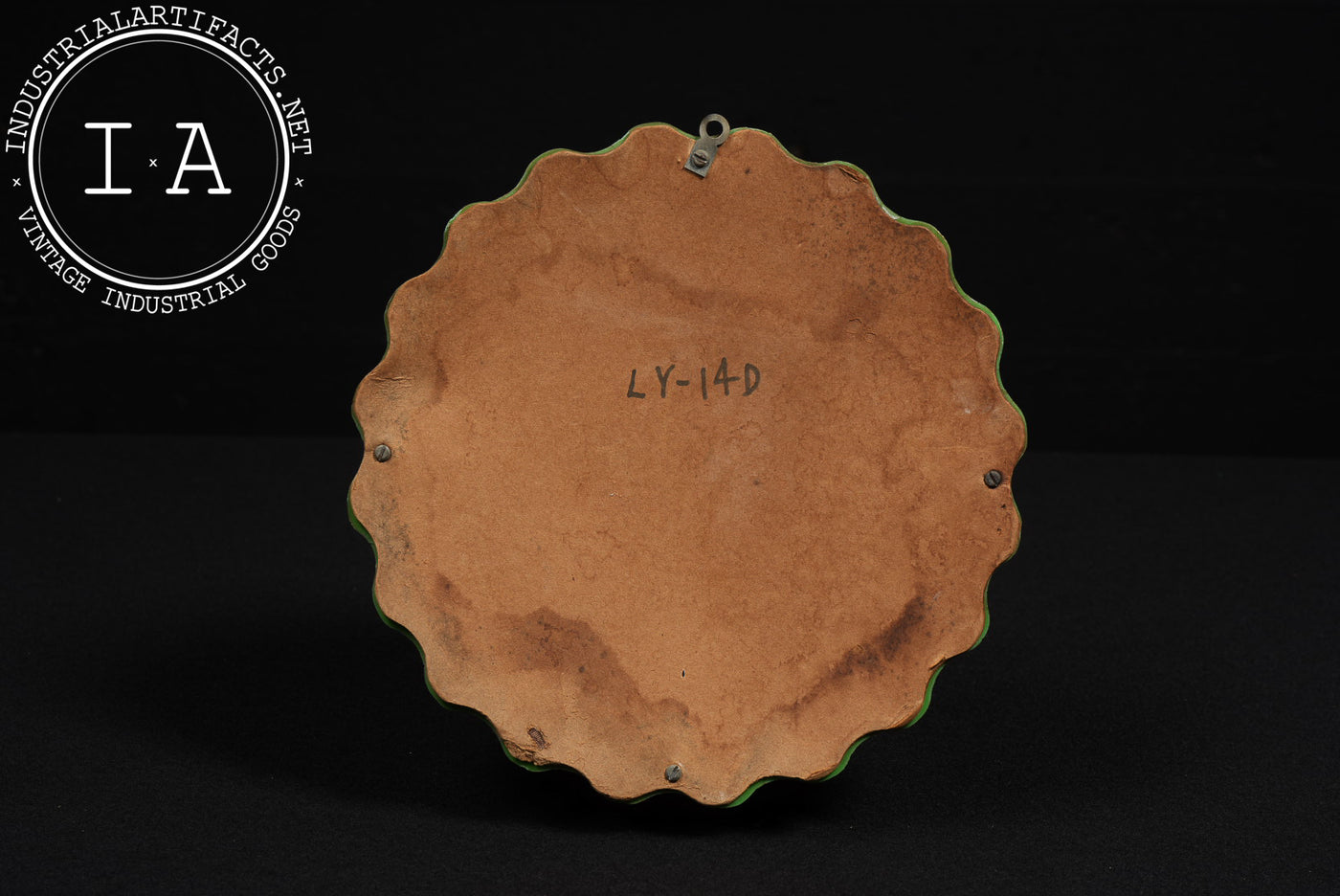 Vintage "Lymette Soda" Advertising Figural Bottle Cap Thermometer