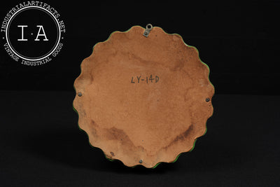 Vintage "Lymette Soda" Advertising Figural Bottle Cap Thermometer