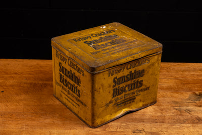 Antique Sunshine Biscuits Tin