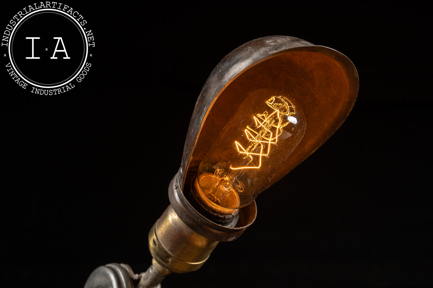 Antique Edon Articulating Lamp