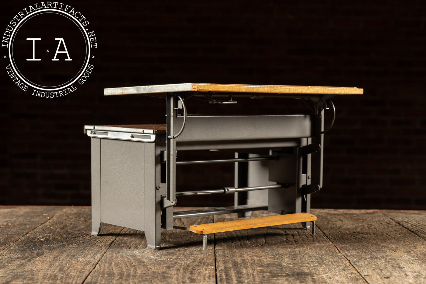 Vintage Salesman Sample Drafting Table by Hamilton