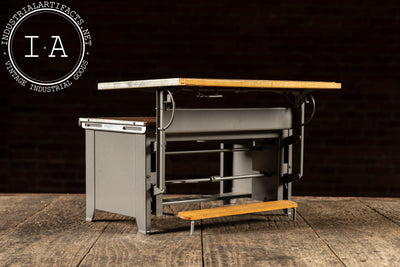 Vintage Salesman Sample Drafting Table by Hamilton
