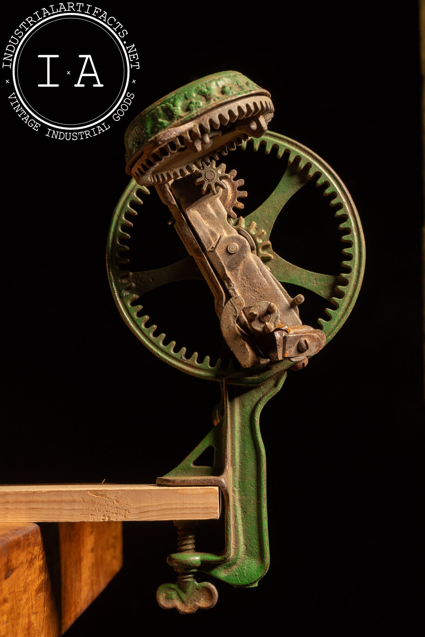 Early 20th Century Tabletop Apple Peeler by Reading Hardware