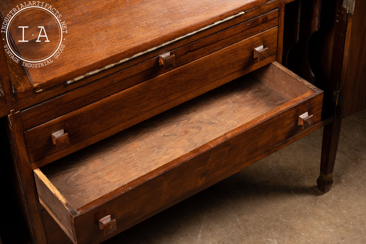 Early 20th Century Mission Secretary Desk