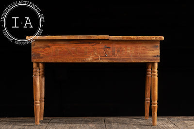 Late 19th Century Salesman Sample Wash Bin Table by Excelsior