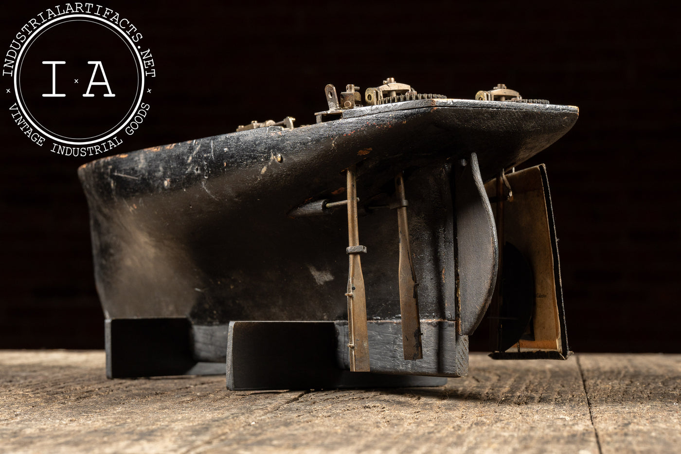 Mid-19th Century C. F. Gardiner Vibrating Propeller Patent Model, Numbered