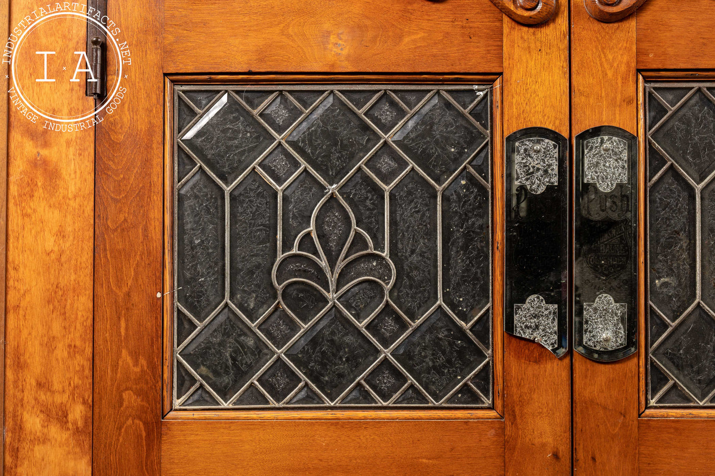 Late 19th Century Mahogany Brunswick Salloon Doors