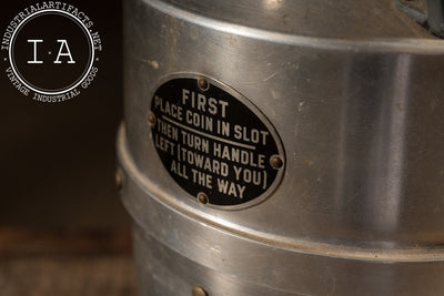 Vintage Electric Peanut Warmer & Vending Machine by Roy Stringer