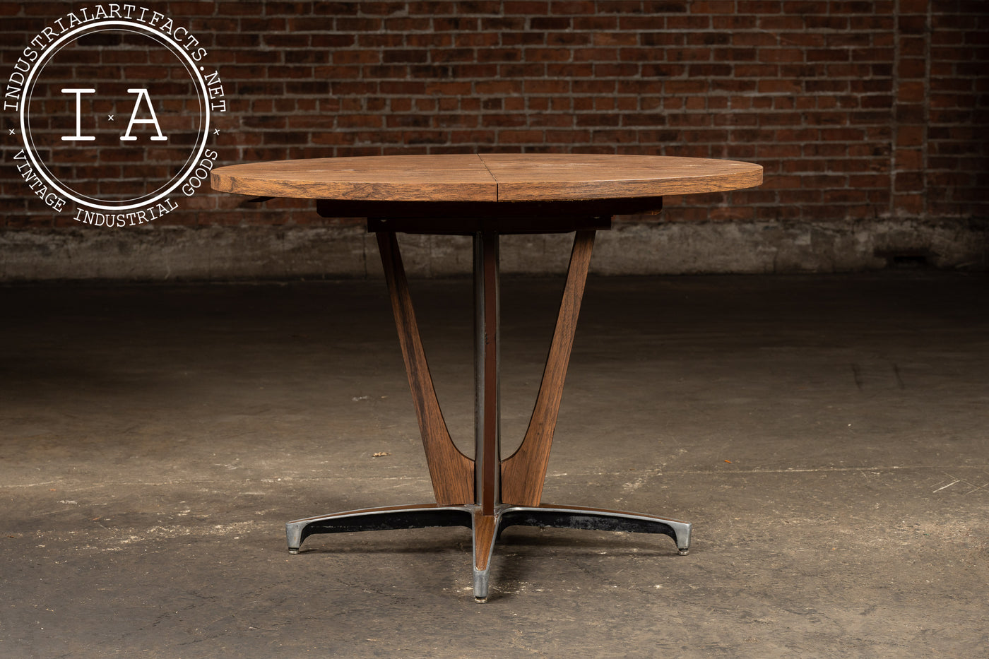MCM Five-Piece Dining Table and Chair Set by Chromcraft