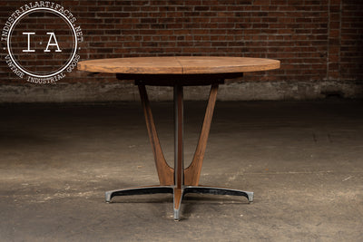 MCM Five-Piece Dining Table and Chair Set by Chromcraft