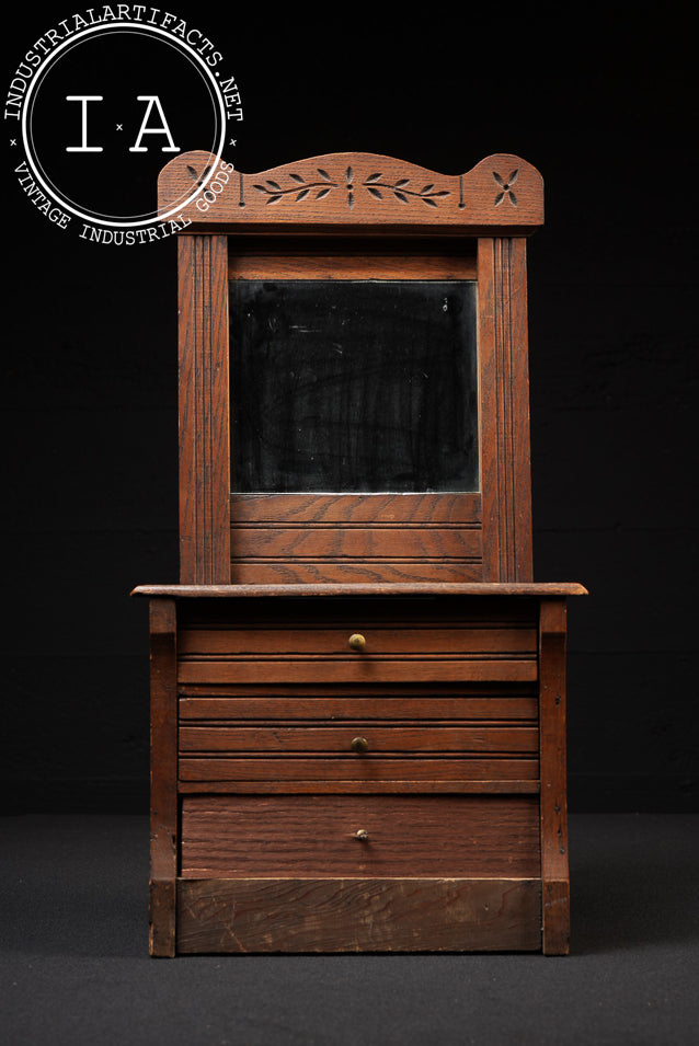 Late 19th Century Eastlake-Style Children’s Dresser with Mirror