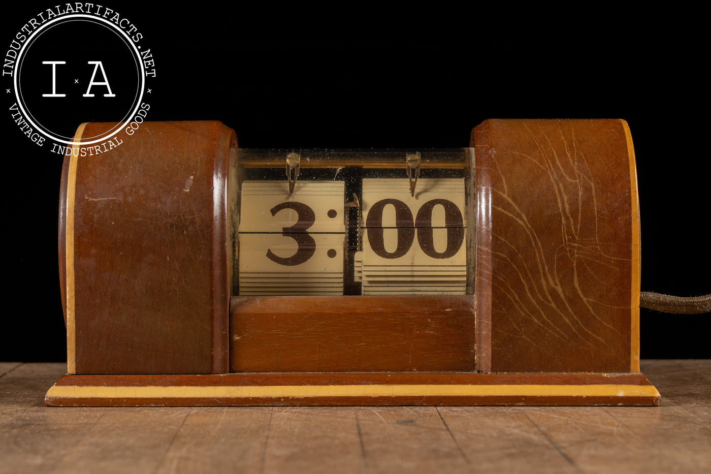 1930s Flip Clock from the New Haven Clock Company