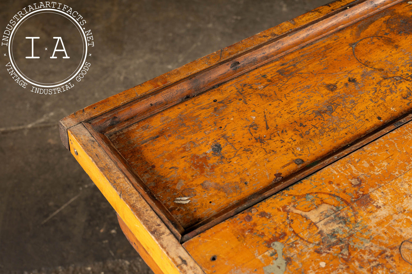 Early 20th Century Maple Workbench