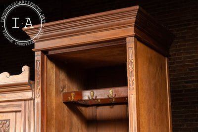 Late 19th Century Arts & Crafts 3-Section Cabinet by Edwards & Sons