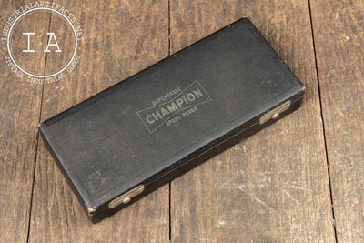 Vintage Champion Spark Plugs Salesmans Kit