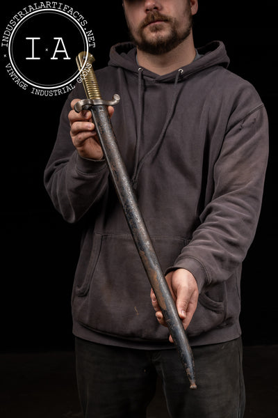French Model 1842 Yataghan Saber Bayonet by Châtellerault