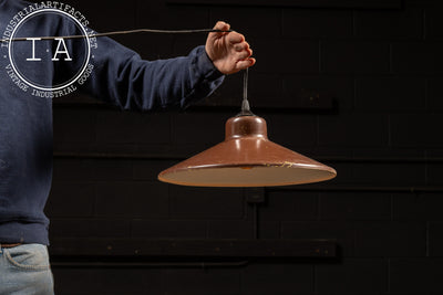 Vintage Hanging Industrial Lamp