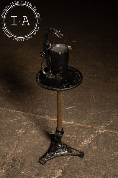 Antique Dragon Smoker Ashtray by Scroll Art