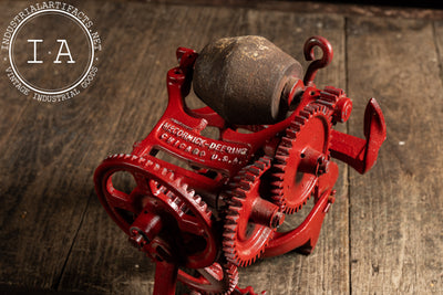 Early 20th Century Scythe Sharpener by McCormick-Deering