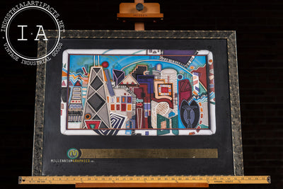 Chicago | Framed Post-Modern Print by Millenium Graphics