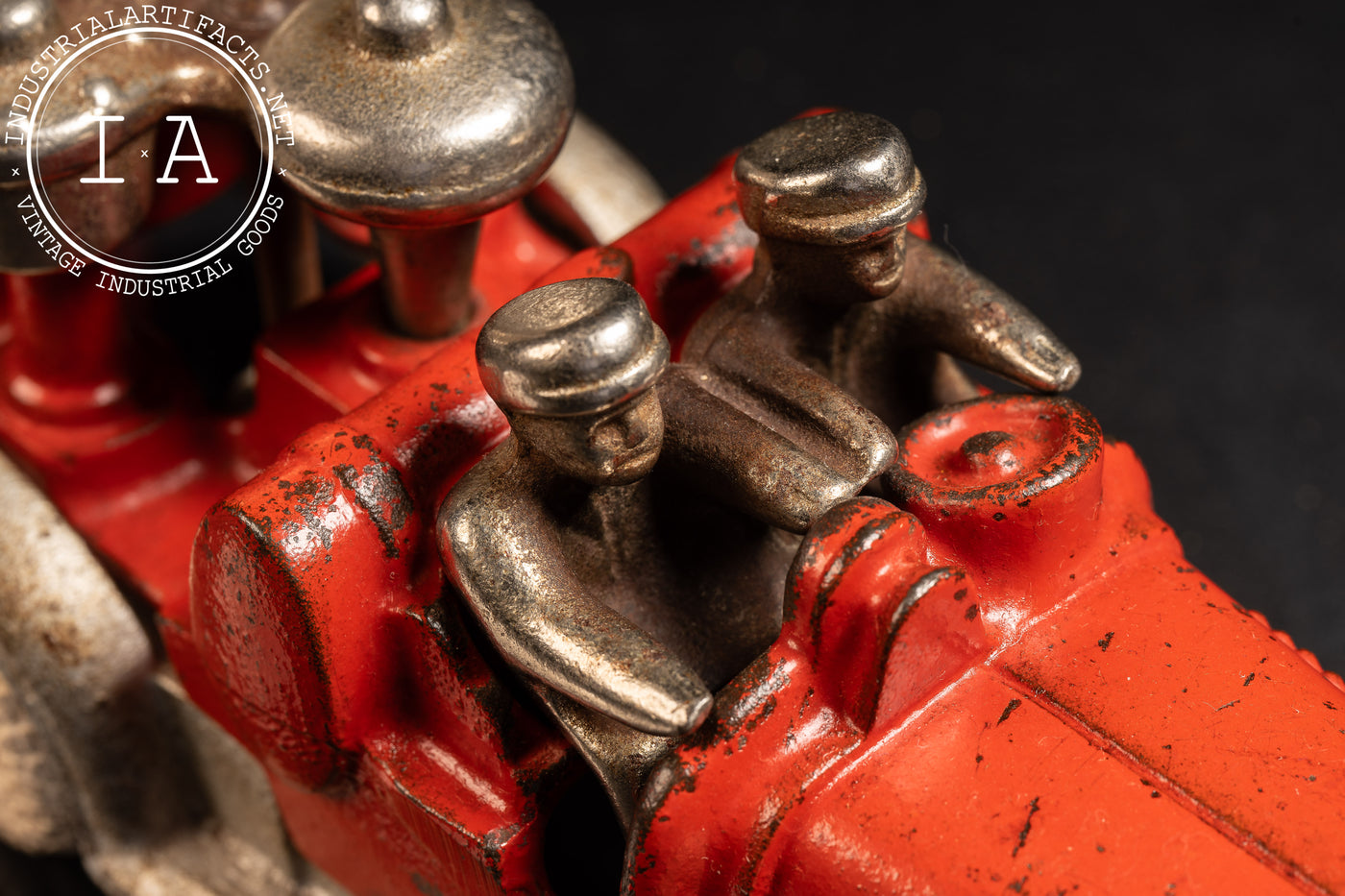 Vintage Hubley Two-Man Fire Pumper Truck