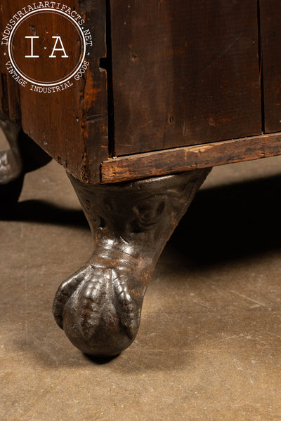 Early Oak 90-Drawer Apothecary Cabinet