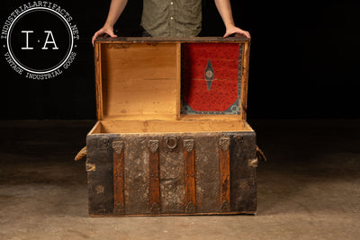 19th Century Swedish Dome Top Trunk