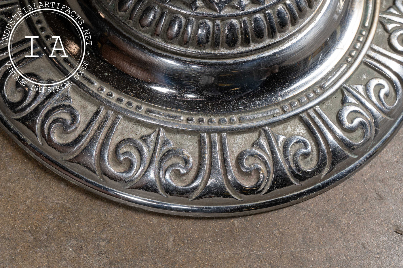 Art Deco Nickel-Plated Department Store Garment Rack
