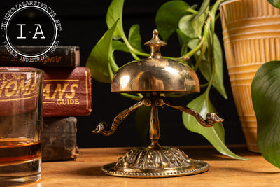 Antique Brass Valet Bell