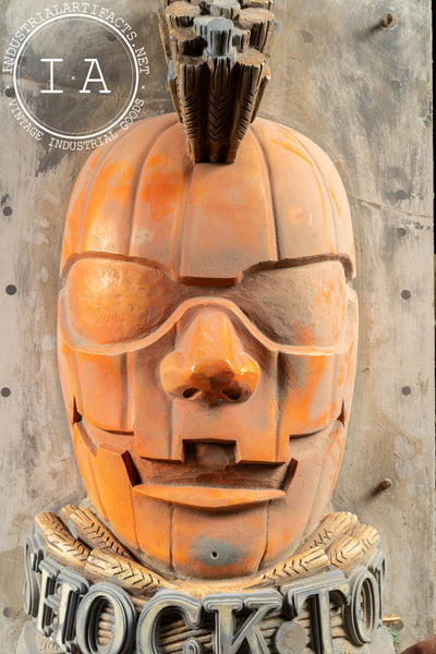 One of a Kind Shock Top Jack-O'-Lantern Beer Sign Master Mold