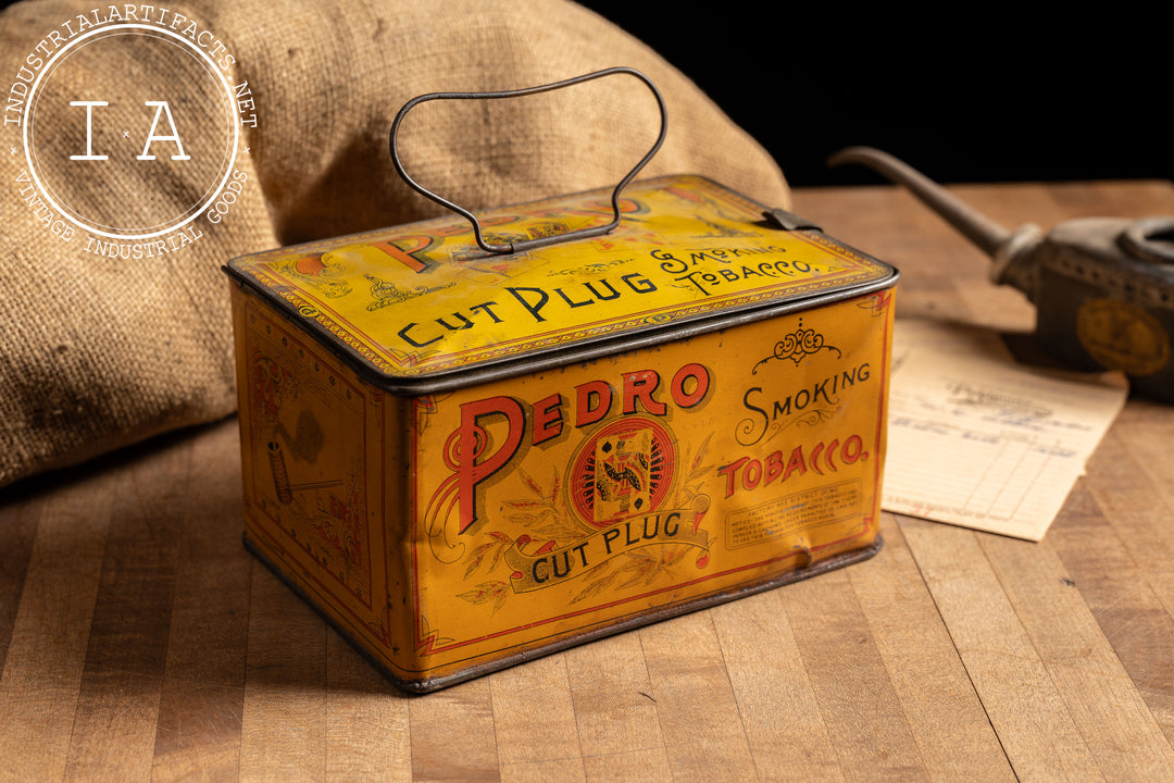 Vintage offers Pedro smoking tobacco tin