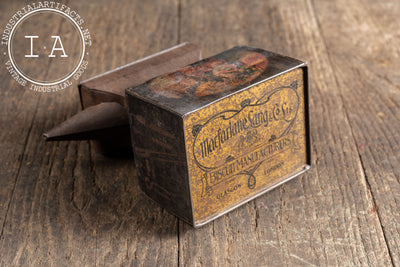 Early 20th Century Macfarlane, Lang Anvil Biscuit Tin