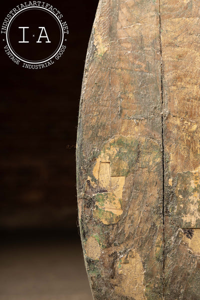 Early Rustic Wooden Sculptural Plant Stand