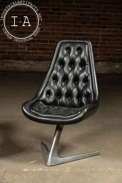 Pair of MCM Sculpta "Star Trek" Chairs by Vladmir Kagan for Chromcraft