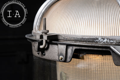 Vintage Holophane Industrial Exterior Light