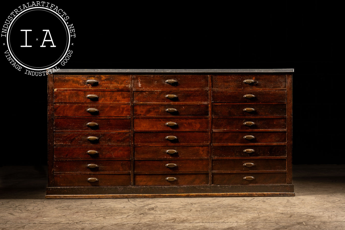 Large Antique Apothecary Cabinet