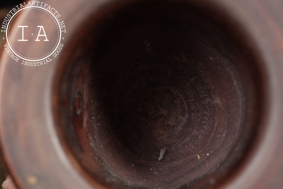 19th Century Turned Wood Apothecary Mortar & Pestle