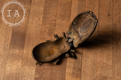 Cast Iron Beetle Vesta Case