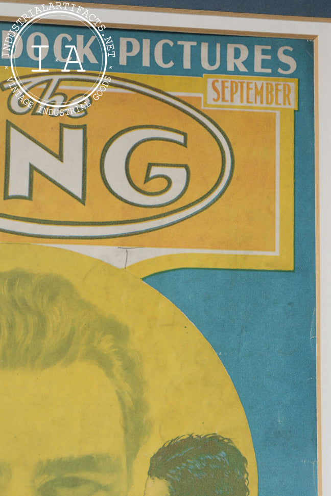 Framed September 1936 The Ring Boxing Magazine – Joe Louis vs. Schmeling Cover