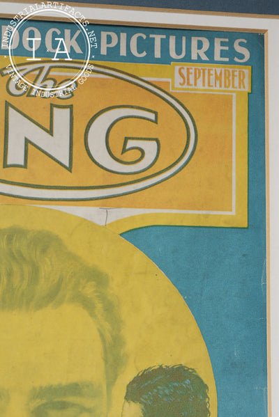 Framed September 1936 The Ring Boxing Magazine – Joe Louis vs. Schmeling Cover